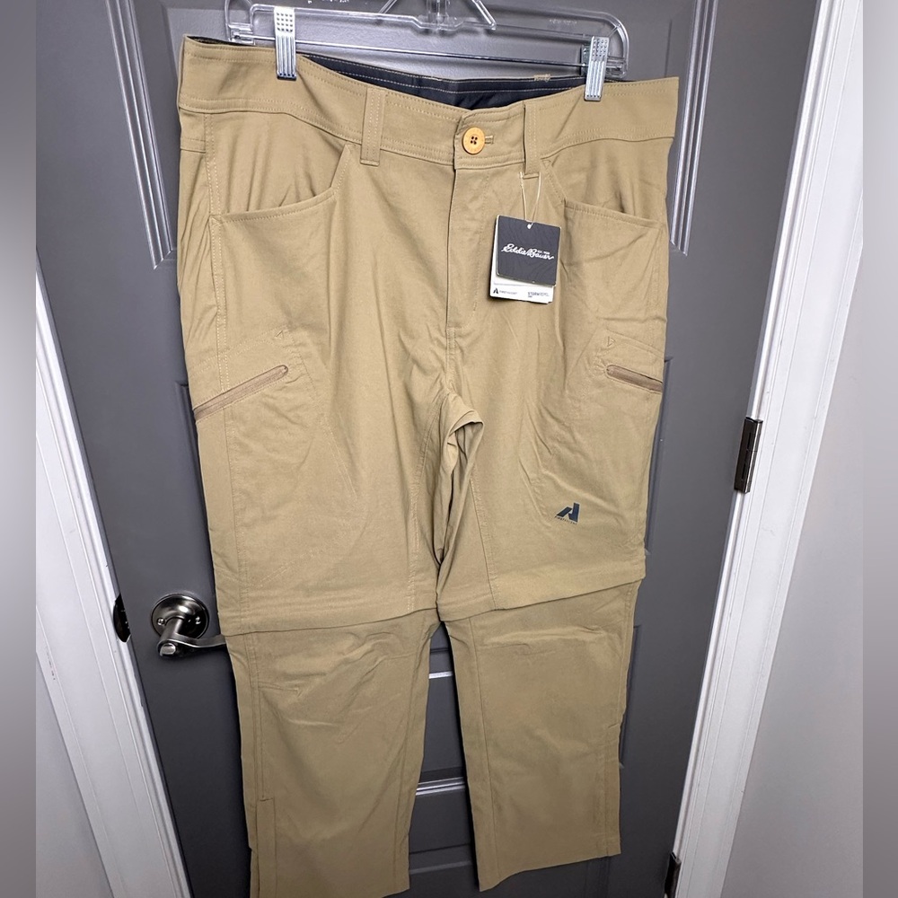 Eddie Bauer Men's Guide Pants Convertible 38x30